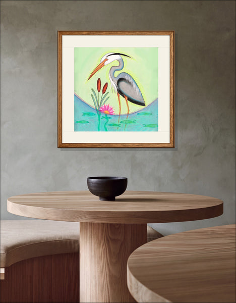 Great Blue Heron Print