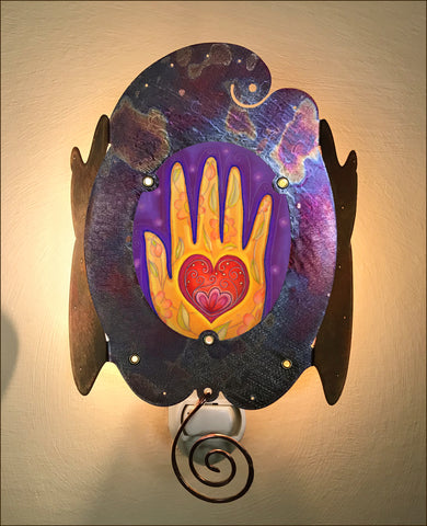 Heart in Hand Luminette - 1 LEFT