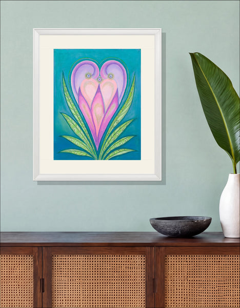 Heartflower Print