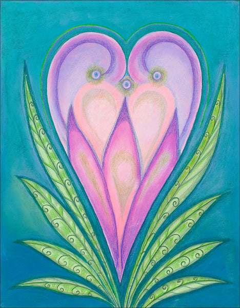 Heartflower Print