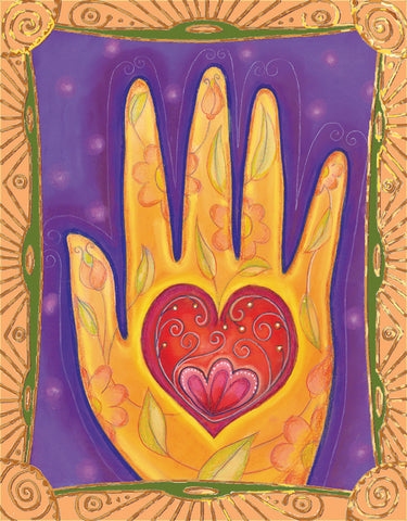 Heart in Hand Card