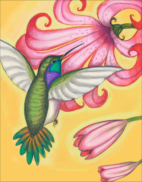 Hummingbird Print