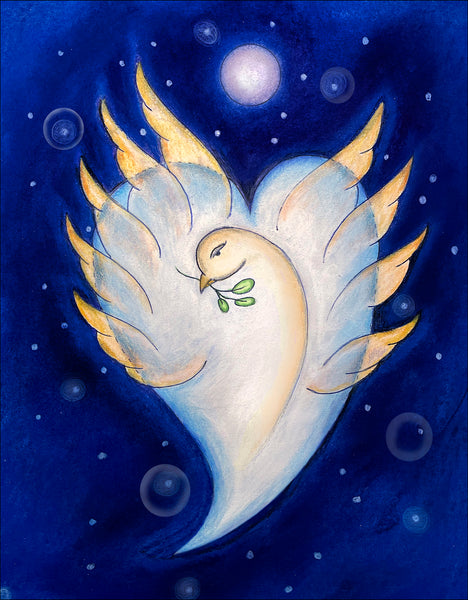 Soaring Heart of Peace Print