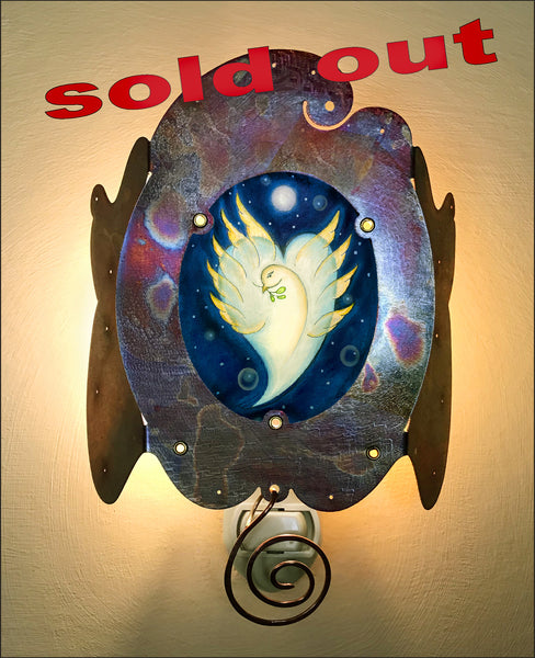 Soaring Heart of Peace Luminette - SOLD OUT