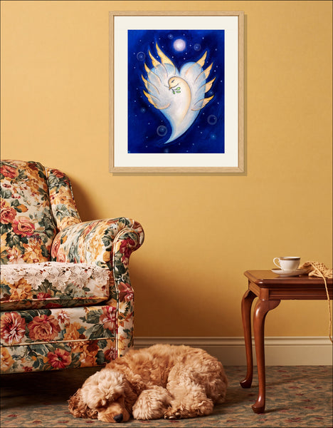 Soaring Heart of Peace Print