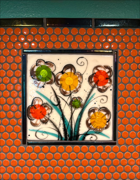 Fused Glass Kitchen Elements
