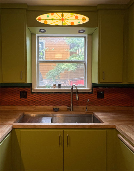 Fused Glass Kitchen Elements
