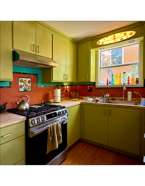 Fused Glass Kitchen Elements