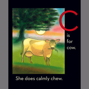 Set C: ABC book with Cow Luminette nightlight