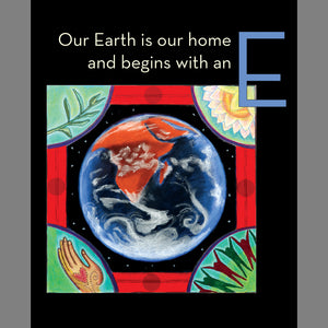 Set E: ABC book with Earth Peace Luminette nightlight