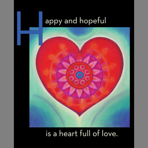 Set H: ABC book with Young Heart Luminette nightlight