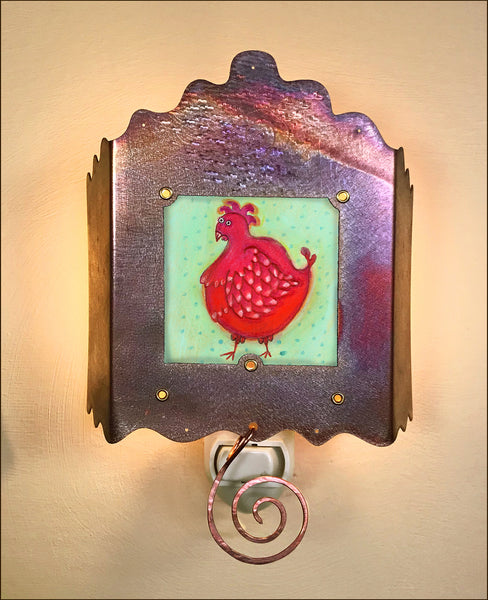Little Red Hen Luminette - SOLD OUT