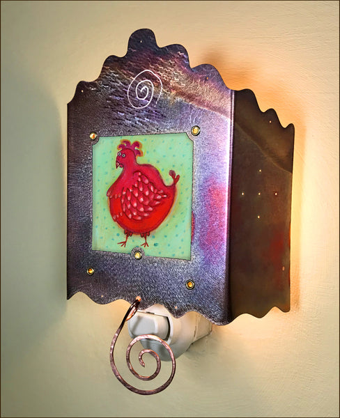 Little Red Hen Luminette - SOLD OUT