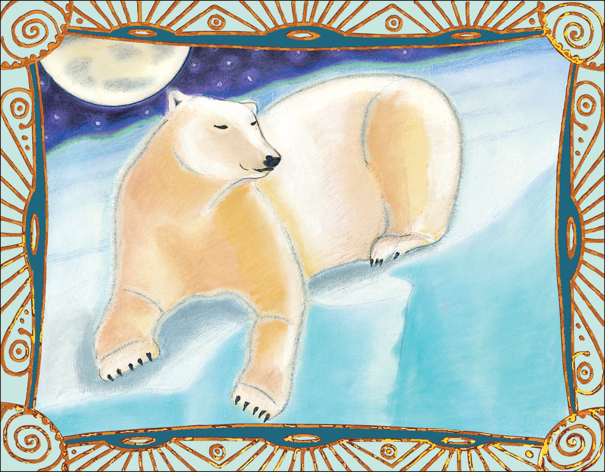 Polar Bear Card