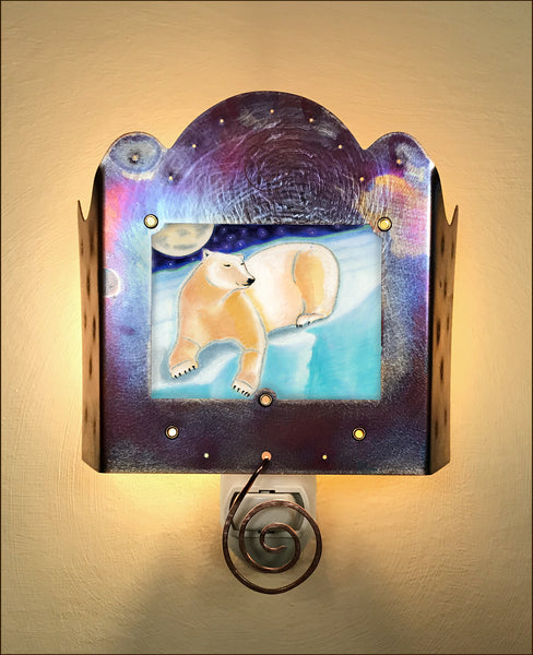 Set Z: ABC book with Polar Bear Luminette nightlight