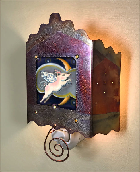 Set Z4: ABC book with Winged Pig Luminette nightlight