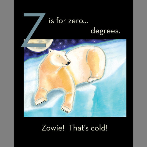Set Z: ABC book with Polar Bear Luminette nightlight
